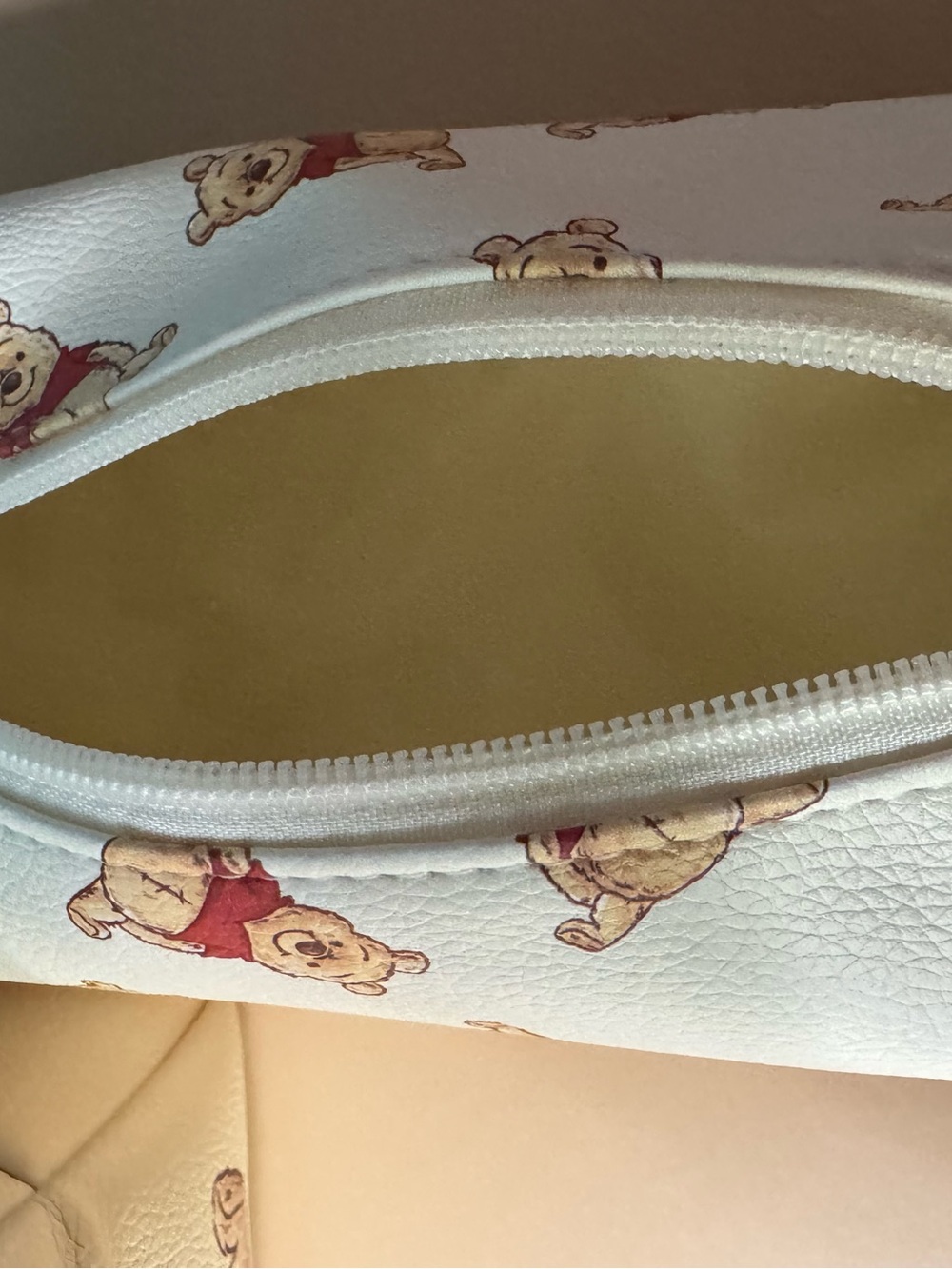 Winnie the Pooh Clear Tote Bag with Cosmetic Pouch  x 2 - Picture 7 of 9